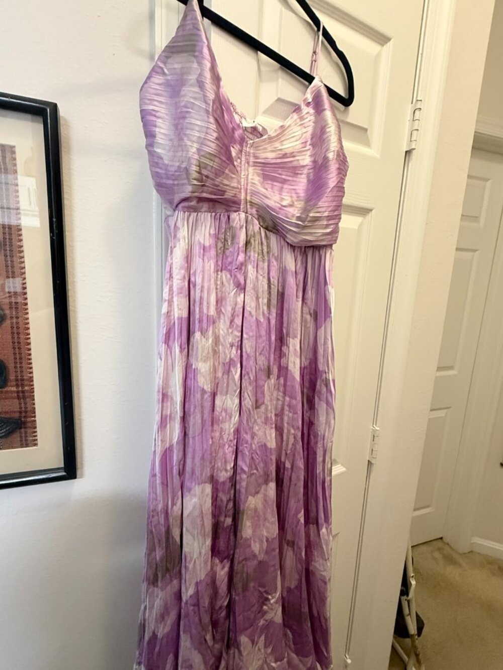 Floral Purple Dress